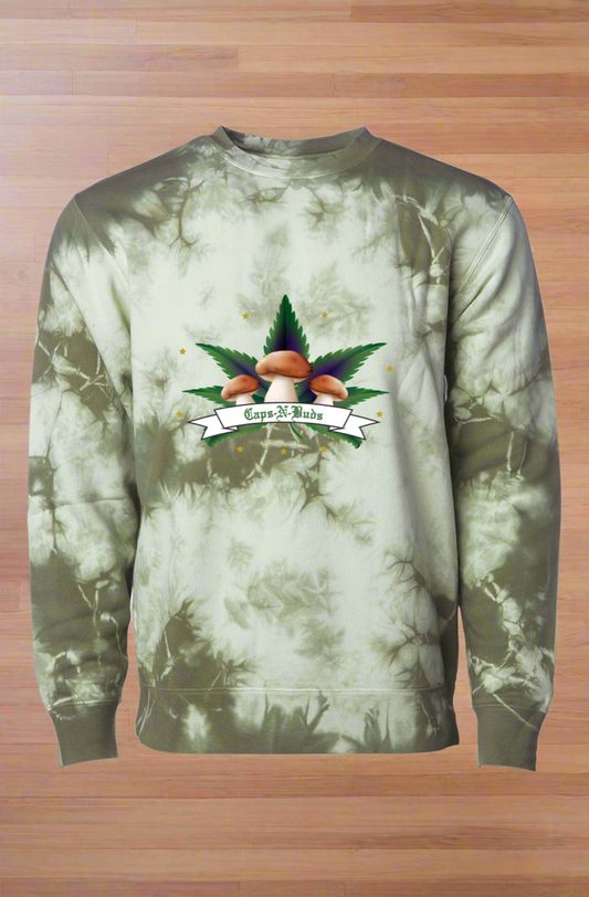 C-N-B HEMP TIE DYE CREWNECK