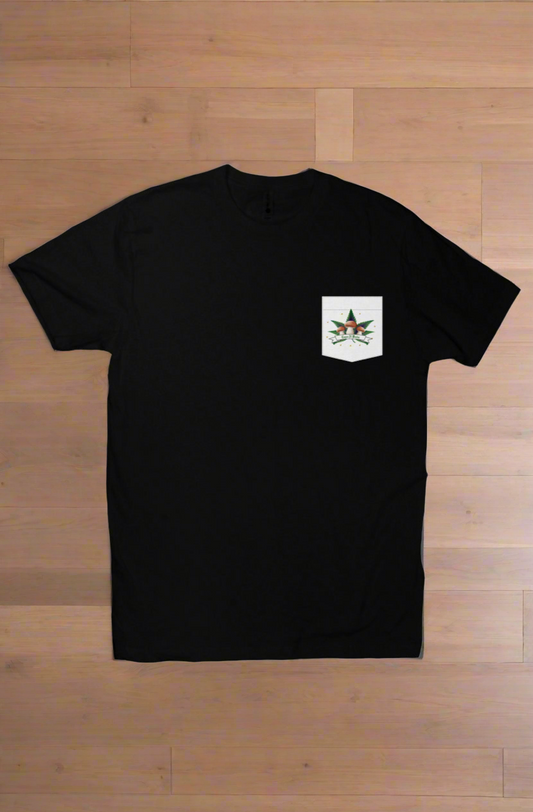 C-N-B POCKET TEE BLACK