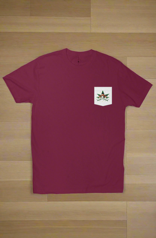 C-N-B POCKET TEE BERRY