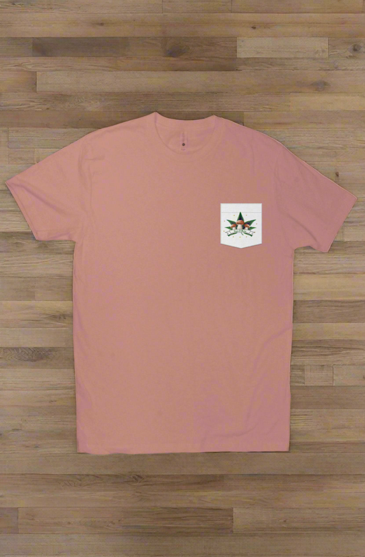 C-N-B POCKET TEE PINK