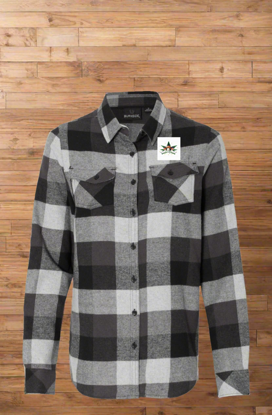 C-N-B WOMENS FLANNEL BLACK