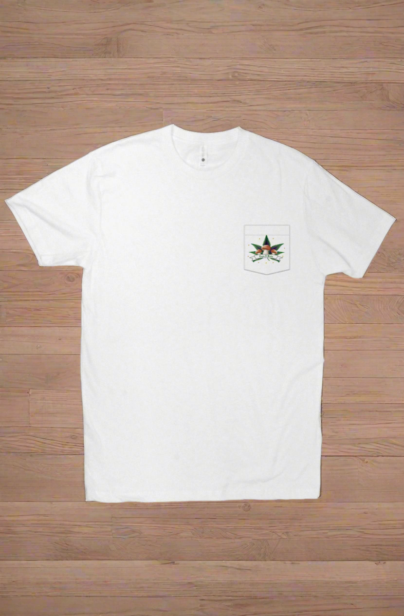 C-N-B POCKET TEE WHITE