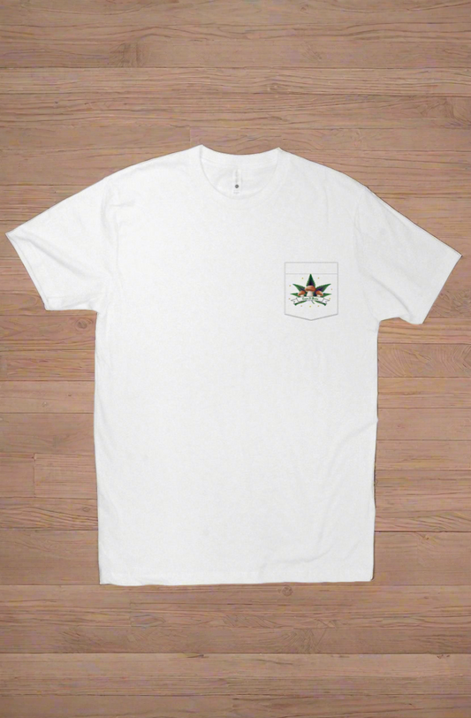 C-N-B POCKET TEE WHITE