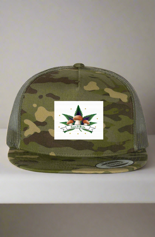 C-N-B GREEN CAMO TRUCKER HAT