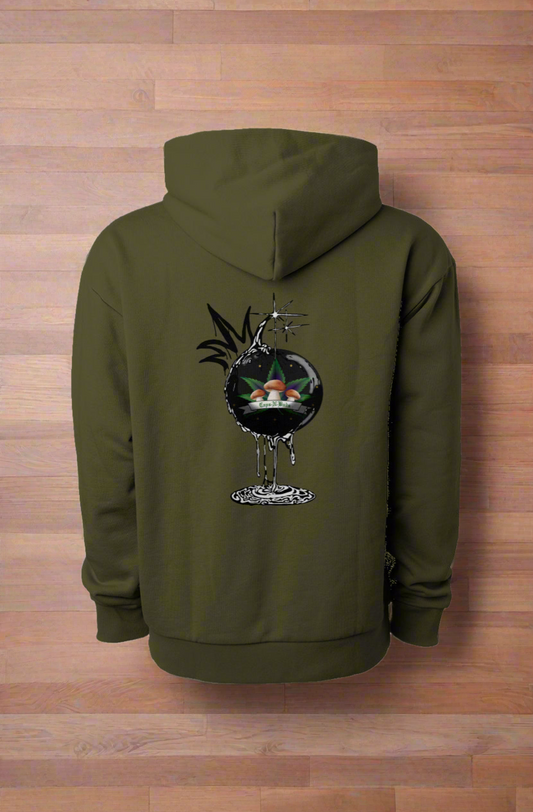 BLACK HEMP HOODIE