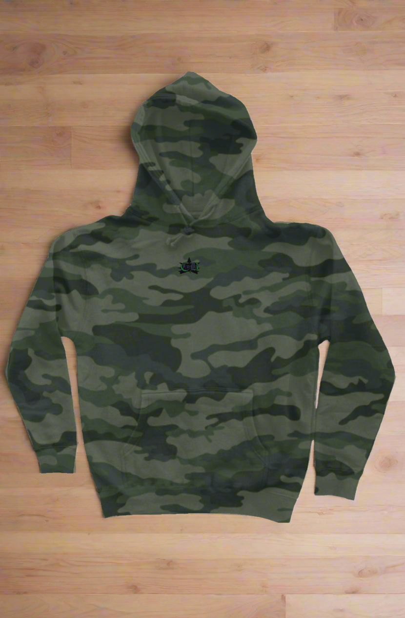 BLUEBERRY CAMO HOODIE